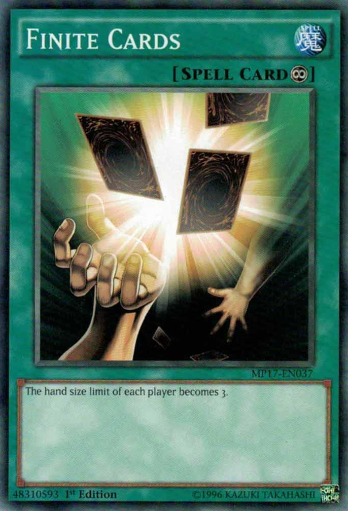 Finite Cards [MP17-EN037] Common | Card Merchant Takapuna