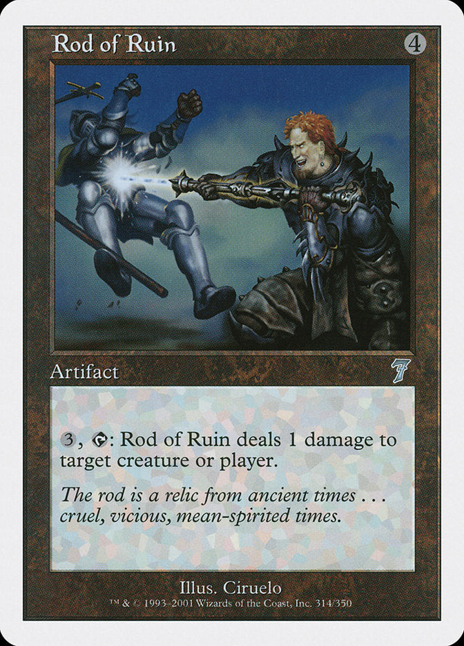 Rod of Ruin [Seventh Edition] | Card Merchant Takapuna