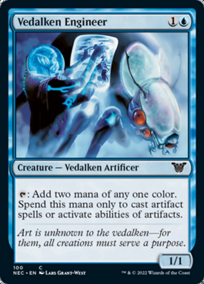 Vedalken Engineer [Kamigawa: Neon Dynasty Commander] | Card Merchant Takapuna