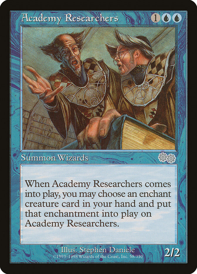 Academy Researchers [Urza's Saga] | Card Merchant Takapuna