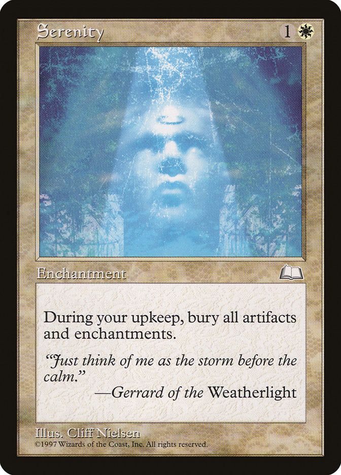 Serenity [Weatherlight] | Card Merchant Takapuna