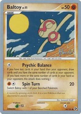 Baltoy LV.11 (60/106) (Empotech - Dylan Lefavour) [World Championships 2008] | Card Merchant Takapuna
