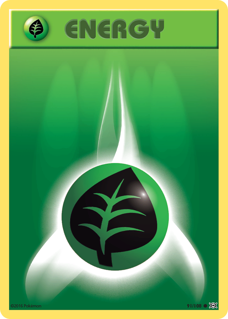 Grass Energy (91/108) [XY: Evolutions] | Card Merchant Takapuna