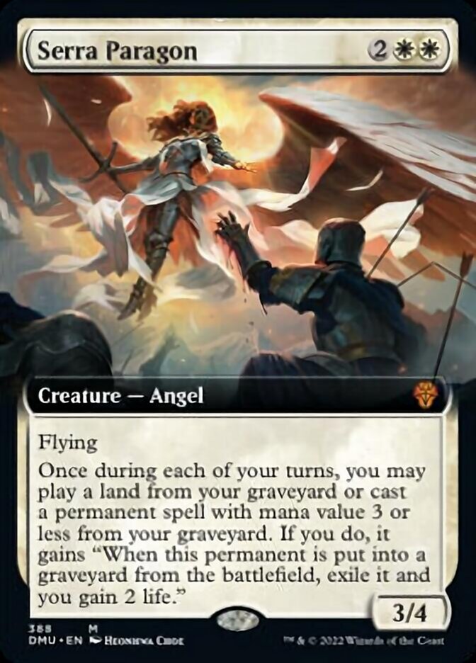 Serra Paragon (Extended Art) [Dominaria United] | Card Merchant Takapuna