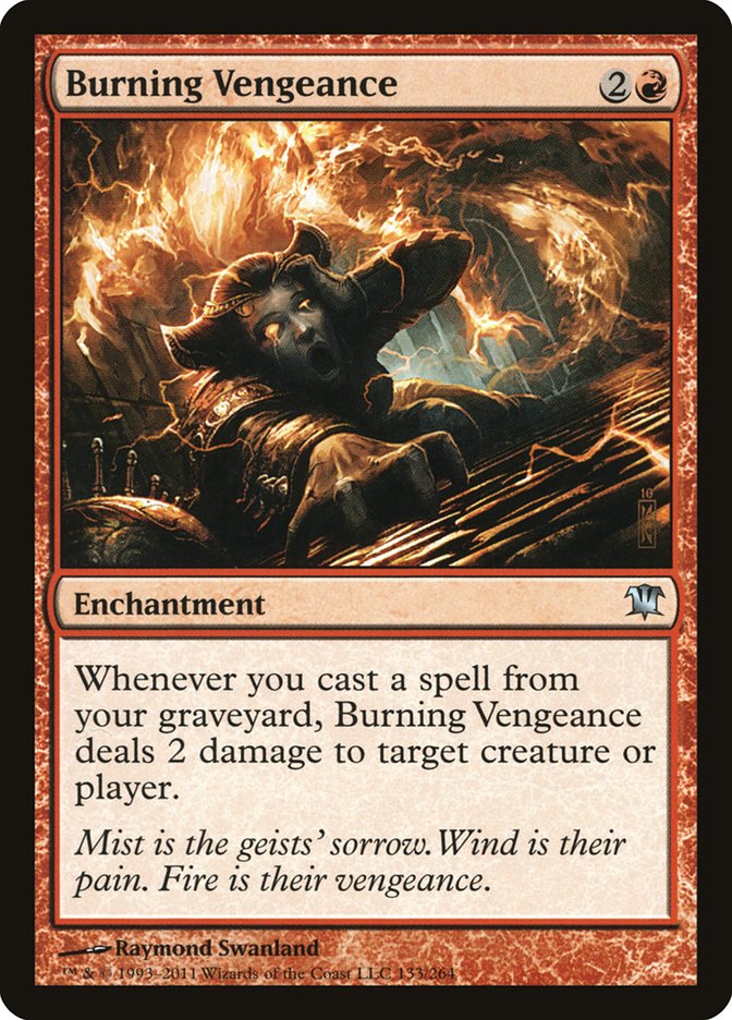 Burning Vengeance [Innistrad] | Card Merchant Takapuna