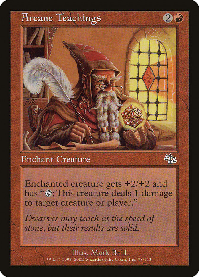 Arcane Teachings [Judgment] | Card Merchant Takapuna