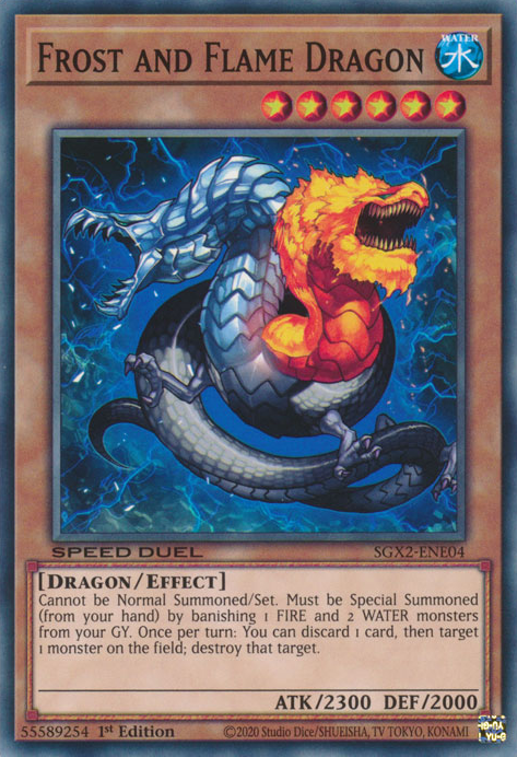 Frost and Flame Dragon [SGX2-ENE04] Common | Card Merchant Takapuna