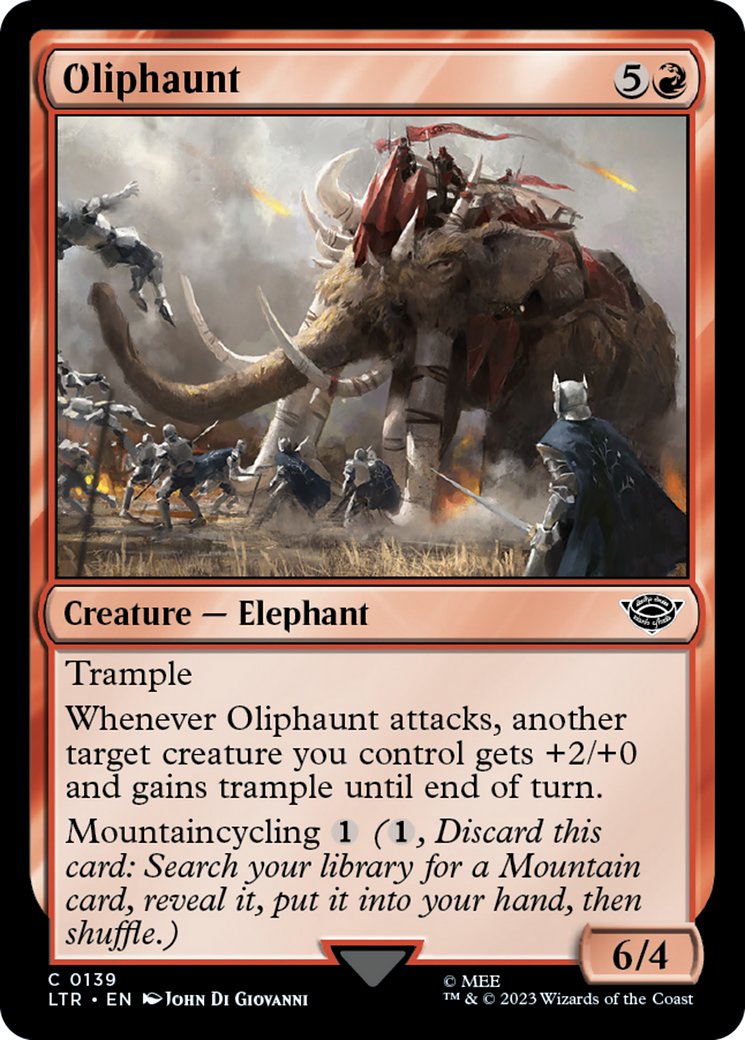 Oliphaunt [The Lord of the Rings: Tales of Middle-Earth] | Card Merchant Takapuna