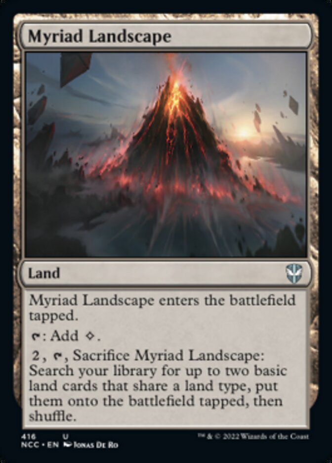 Myriad Landscape [Streets of New Capenna Commander] | Card Merchant Takapuna