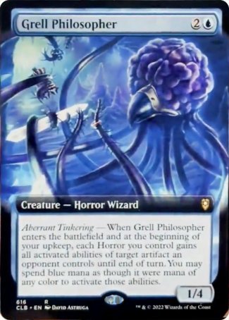 Grell Philosopher (Extended Art) [Commander Legends: Battle for Baldur's Gate] | Card Merchant Takapuna