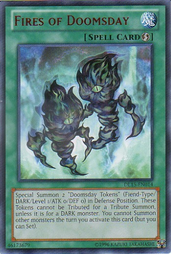 Fires of Doomsday (Red) [DL15-EN014] Rare | Card Merchant Takapuna