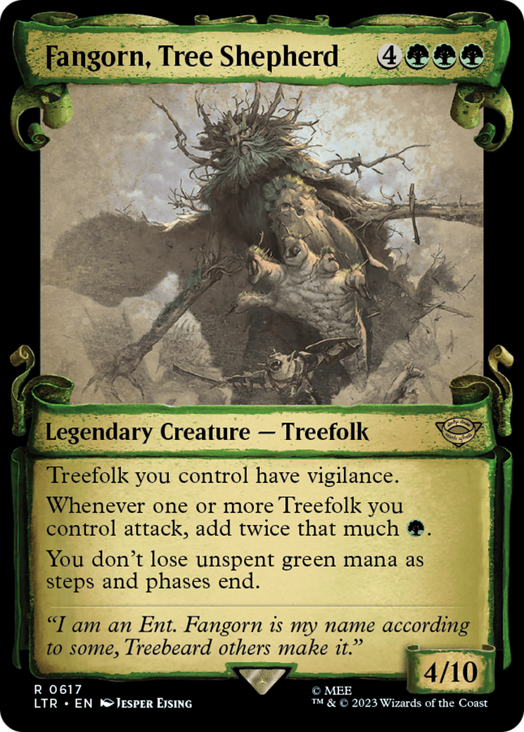 Fangorn, Tree Shepherd [The Lord of the Rings: Tales of Middle-Earth Showcase Scrolls] | Card Merchant Takapuna