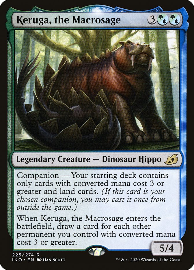 Keruga, the Macrosage [Ikoria: Lair of Behemoths] | Card Merchant Takapuna