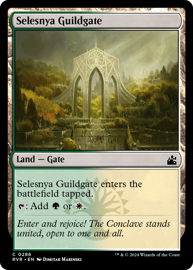 Selesnya Guildgate [Ravnica Remastered] | Card Merchant Takapuna