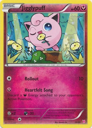 Jigglypuff (12/30) [XY: Trainer Kit 1 - Wigglytuff] | Card Merchant Takapuna