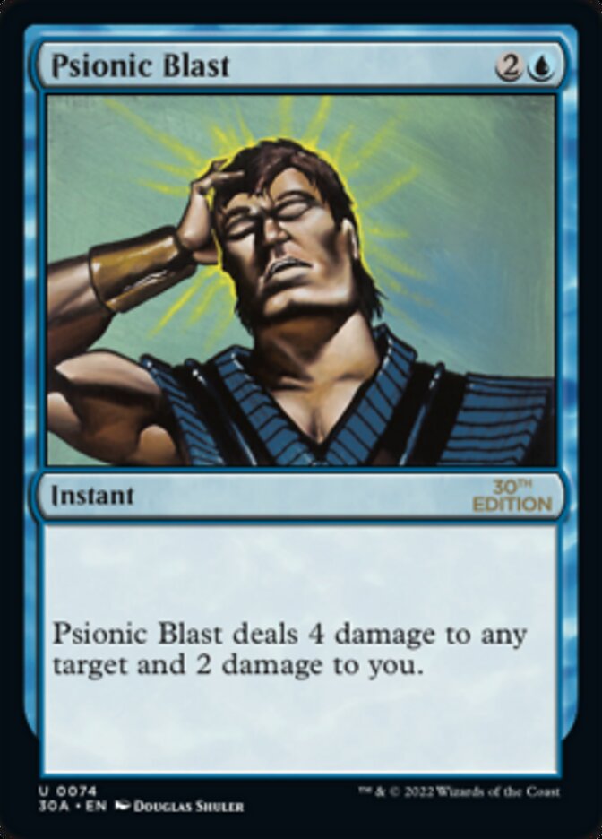Psionic Blast [30th Anniversary Edition] | Card Merchant Takapuna