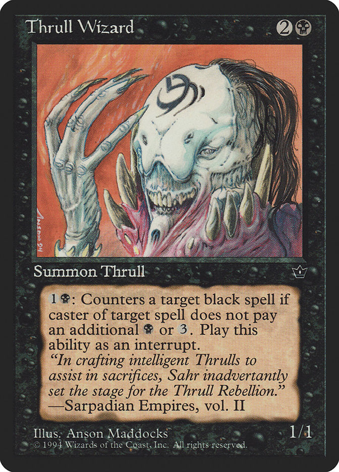 Thrull Wizard [Fallen Empires] | Card Merchant Takapuna
