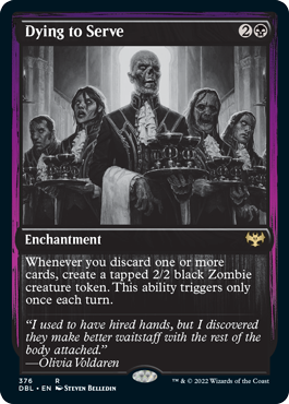 Dying to Serve [Innistrad: Double Feature] | Card Merchant Takapuna