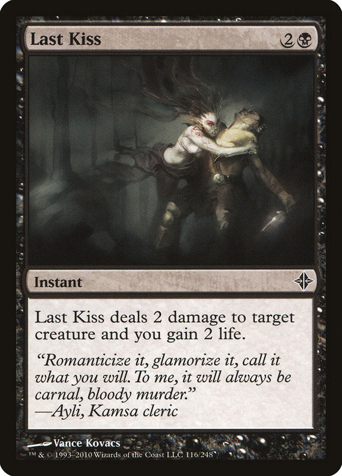 Last Kiss [Rise of the Eldrazi] | Card Merchant Takapuna