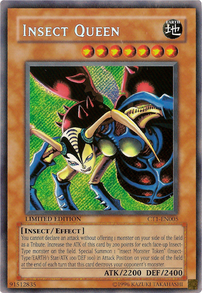 Insect Queen [CT1-EN005] Secret Rare | Card Merchant Takapuna