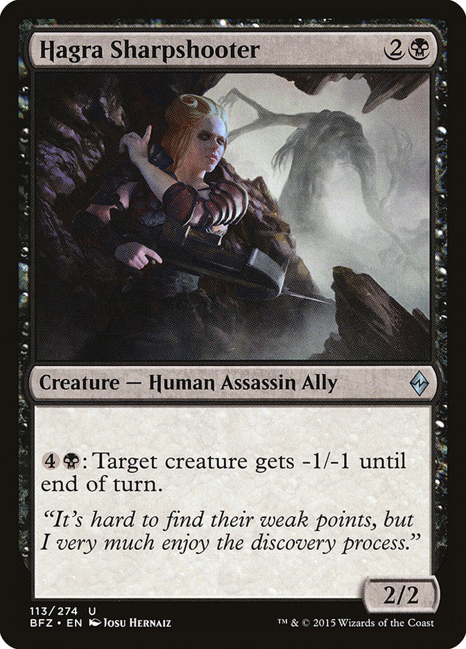 Hagra Sharpshooter [Battle for Zendikar] | Card Merchant Takapuna