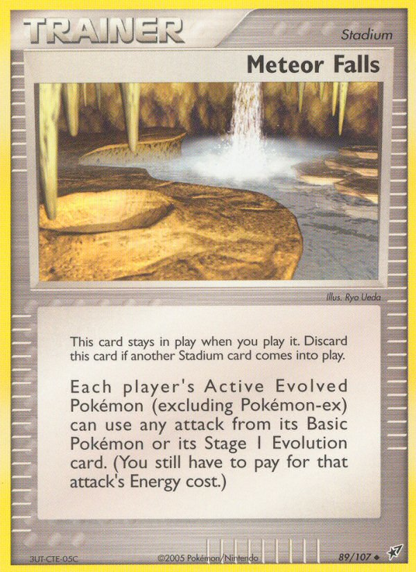 Meteor Falls (89/107) [EX: Deoxys] | Card Merchant Takapuna