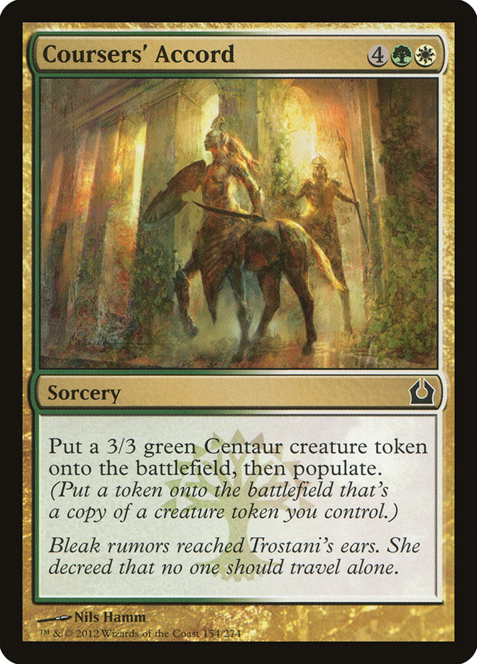 Coursers' Accord [Return to Ravnica] | Card Merchant Takapuna