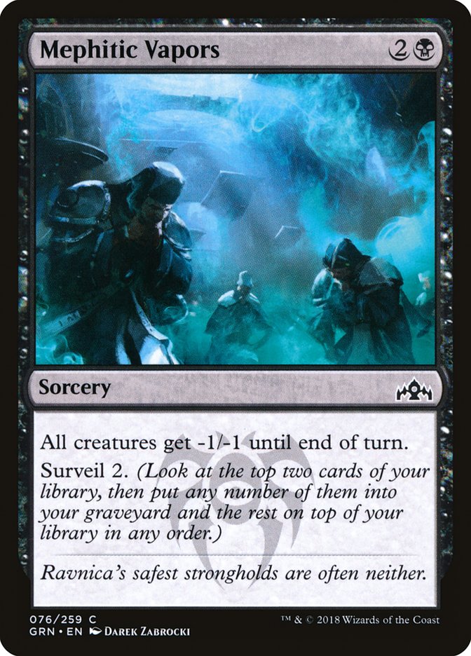 Mephitic Vapors [Guilds of Ravnica] | Card Merchant Takapuna