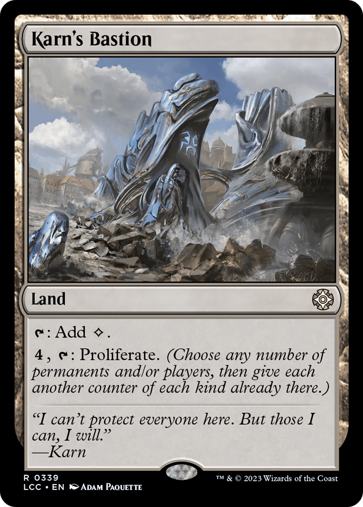 Karn's Bastion [The Lost Caverns of Ixalan Commander] | Card Merchant Takapuna