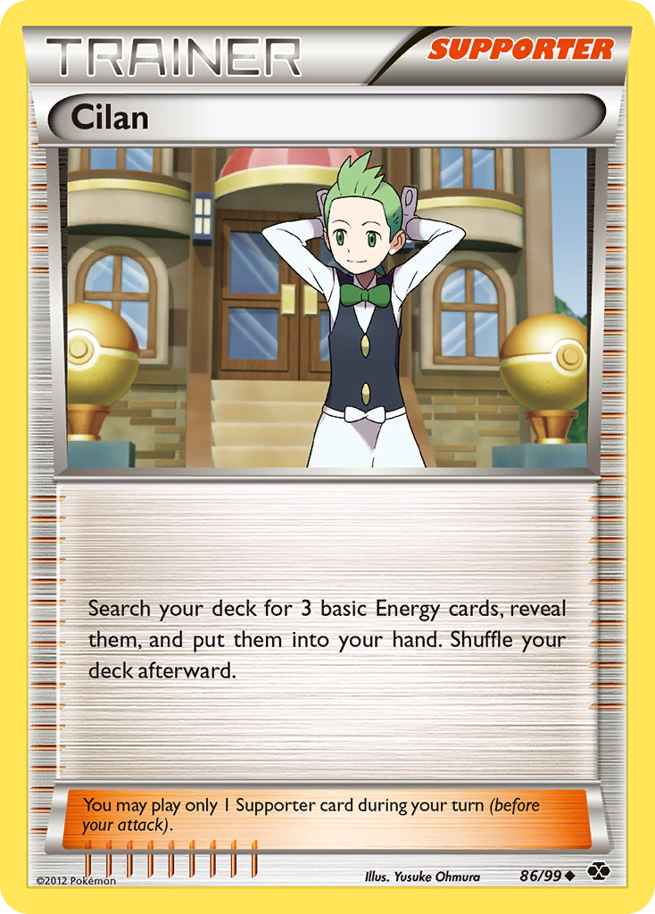 Cilan (86/99) [Black & White: Next Destinies] | Card Merchant Takapuna
