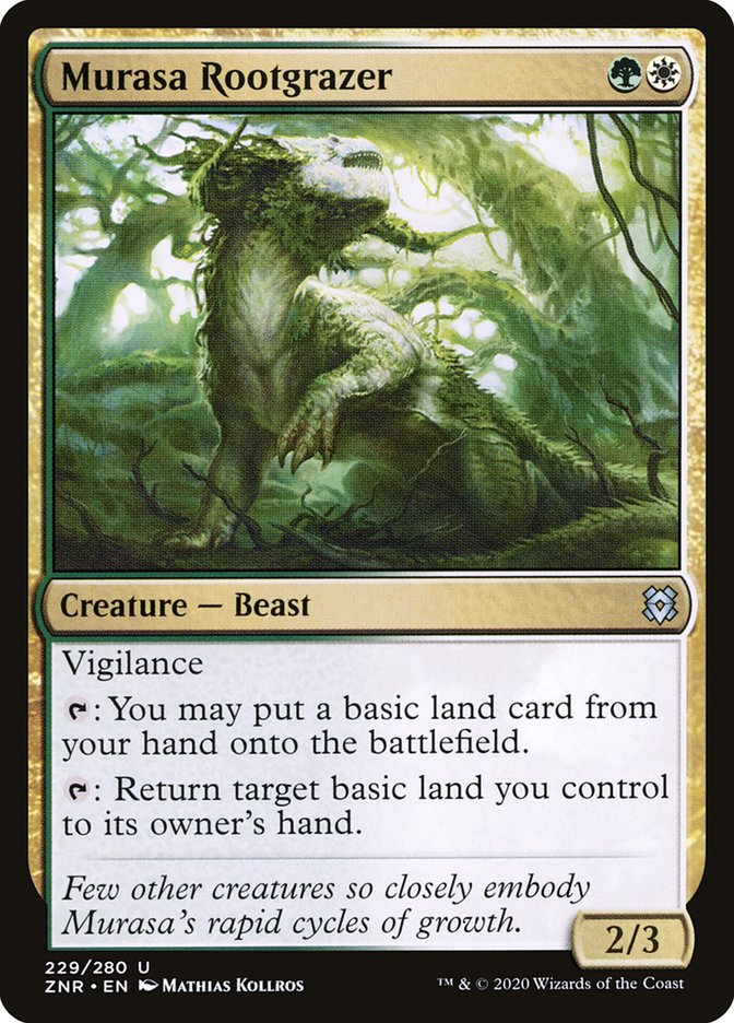 Murasa Rootgrazer [Zendikar Rising] | Card Merchant Takapuna