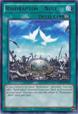 Raidraptor - Nest [SECE-EN054] Rare | Card Merchant Takapuna