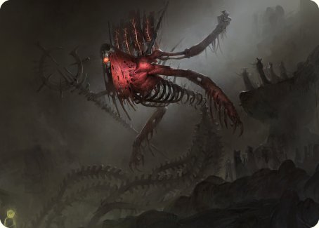 Drivnod, Carnage Dominus Art Card [Phyrexia: All Will Be One Art Series] | Card Merchant Takapuna