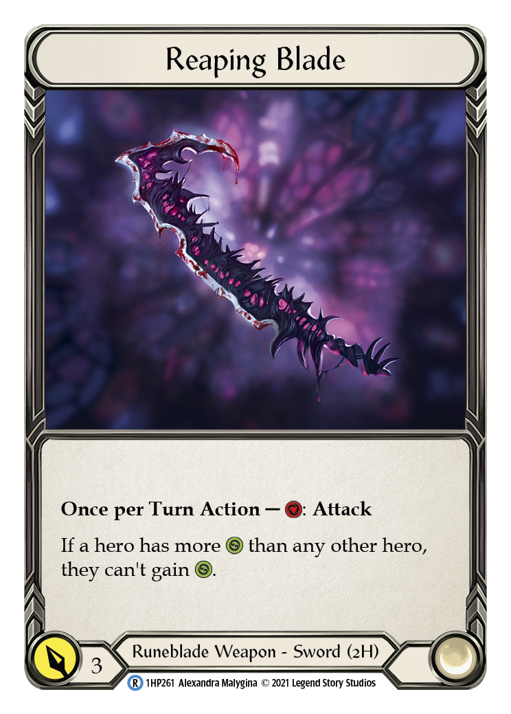 Reaping Blade [1HP261] (History Pack 1) | Card Merchant Takapuna