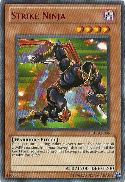 Strike Ninja (Red) [DL13-EN005] Rare | Card Merchant Takapuna