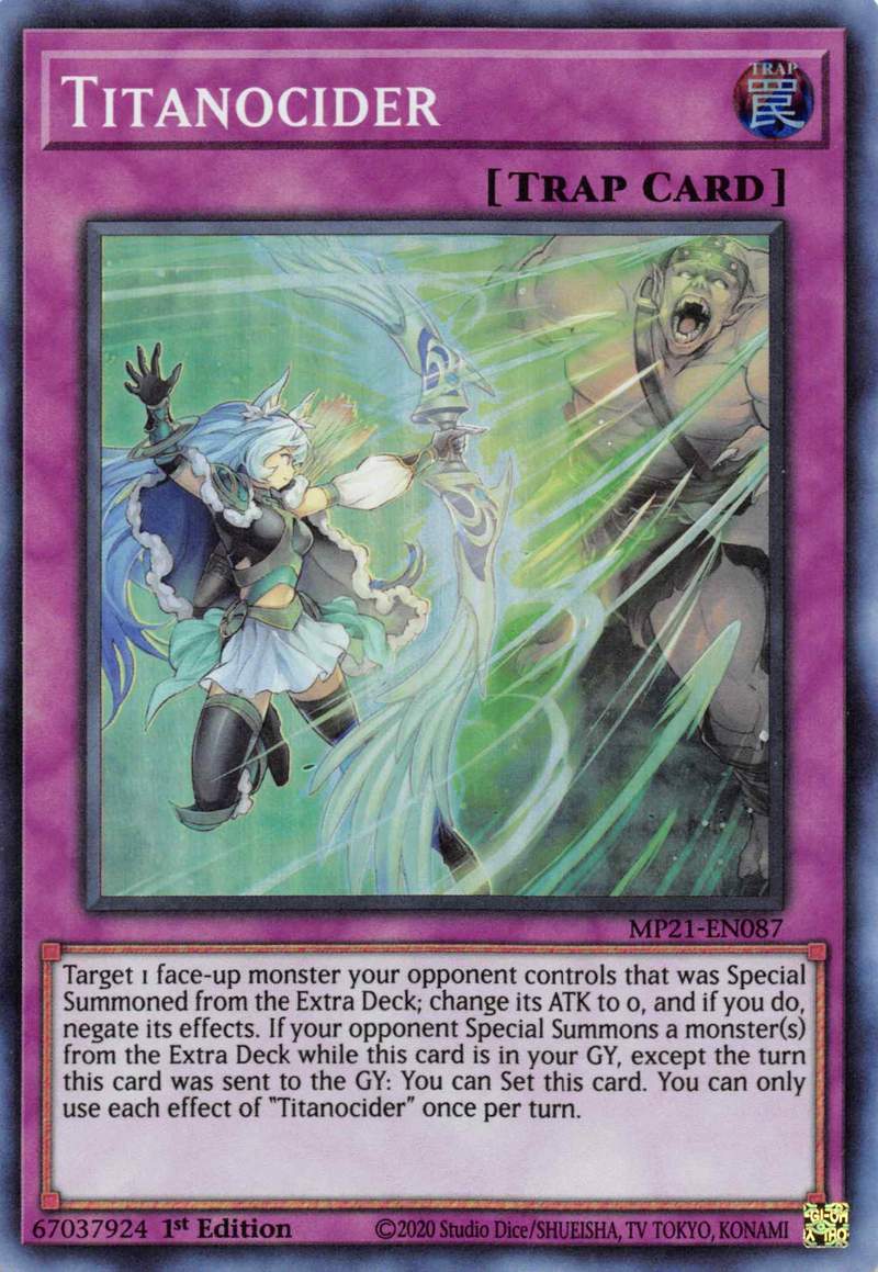 Titanocider [MP21-EN087] Super Rare | Card Merchant Takapuna