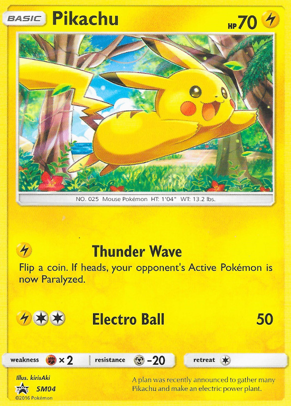 Pikachu (SM04) [Sun & Moon: Black Star Promos] | Card Merchant Takapuna