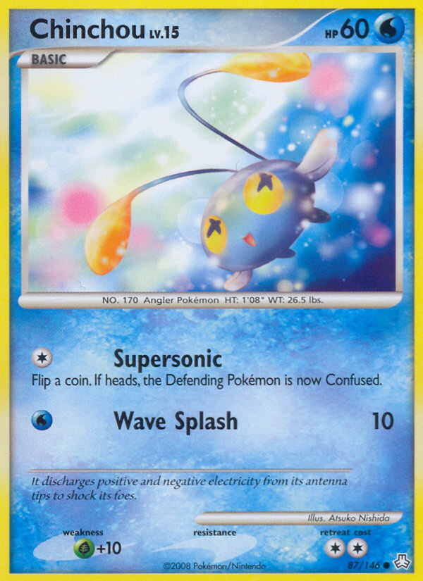 Chinchou (87/146) [Diamond & Pearl: Legends Awakened] | Card Merchant Takapuna