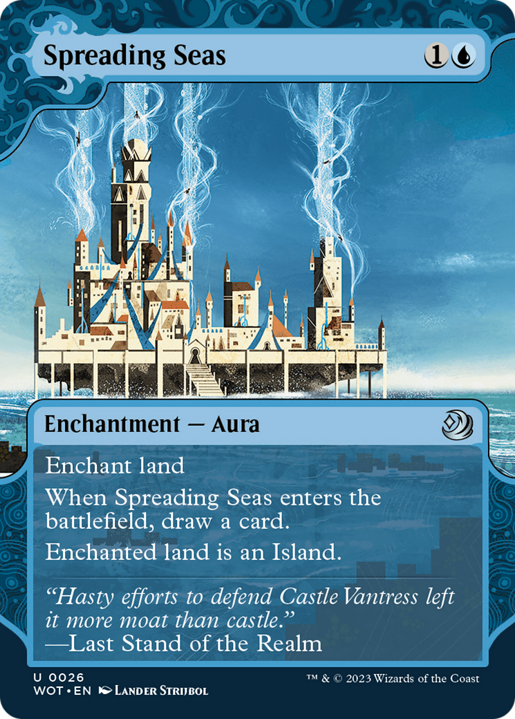 Spreading Seas [Wilds of Eldraine: Enchanting Tales] | Card Merchant Takapuna