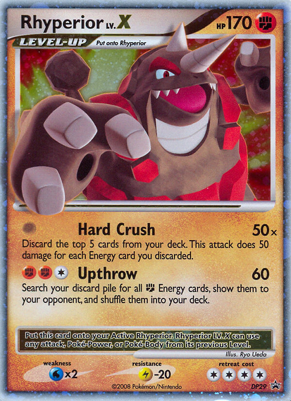 Rhyperior LV.X (DP29) [Diamond & Pearl: Black Star Promos] | Card Merchant Takapuna