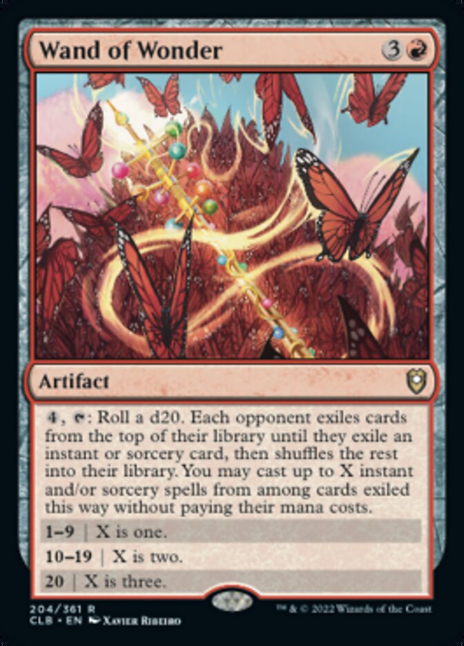 Wand of Wonder [Commander Legends: Battle for Baldur's Gate] | Card Merchant Takapuna