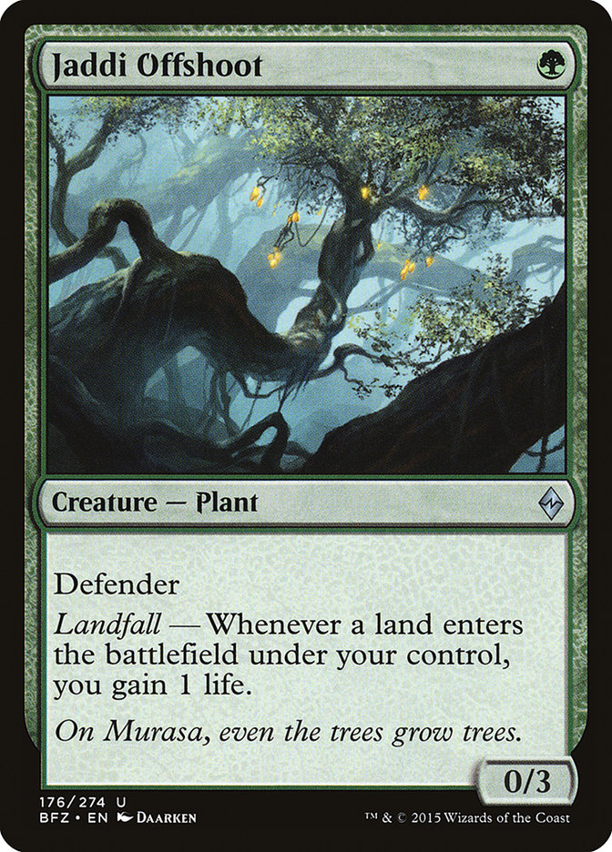 Jaddi Offshoot [Battle for Zendikar] | Card Merchant Takapuna