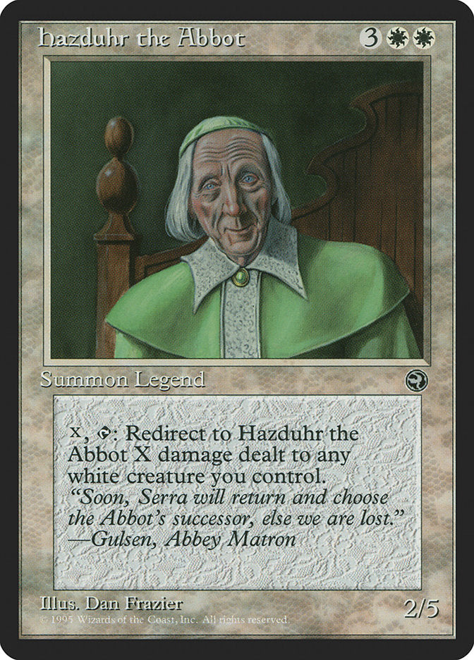 Hazduhr the Abbot [Homelands] | Card Merchant Takapuna