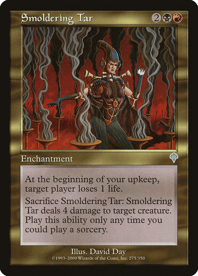 Smoldering Tar [Invasion] | Card Merchant Takapuna