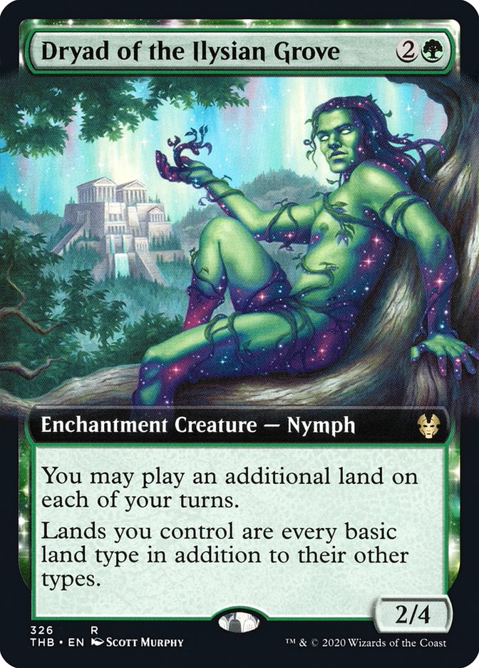 Dryad of the Ilysian Grove (Extended Art) [Theros Beyond Death] | Card Merchant Takapuna