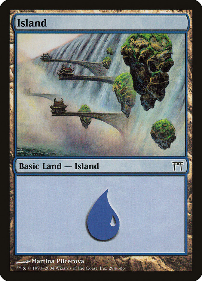 Island (294) [Champions of Kamigawa] | Card Merchant Takapuna