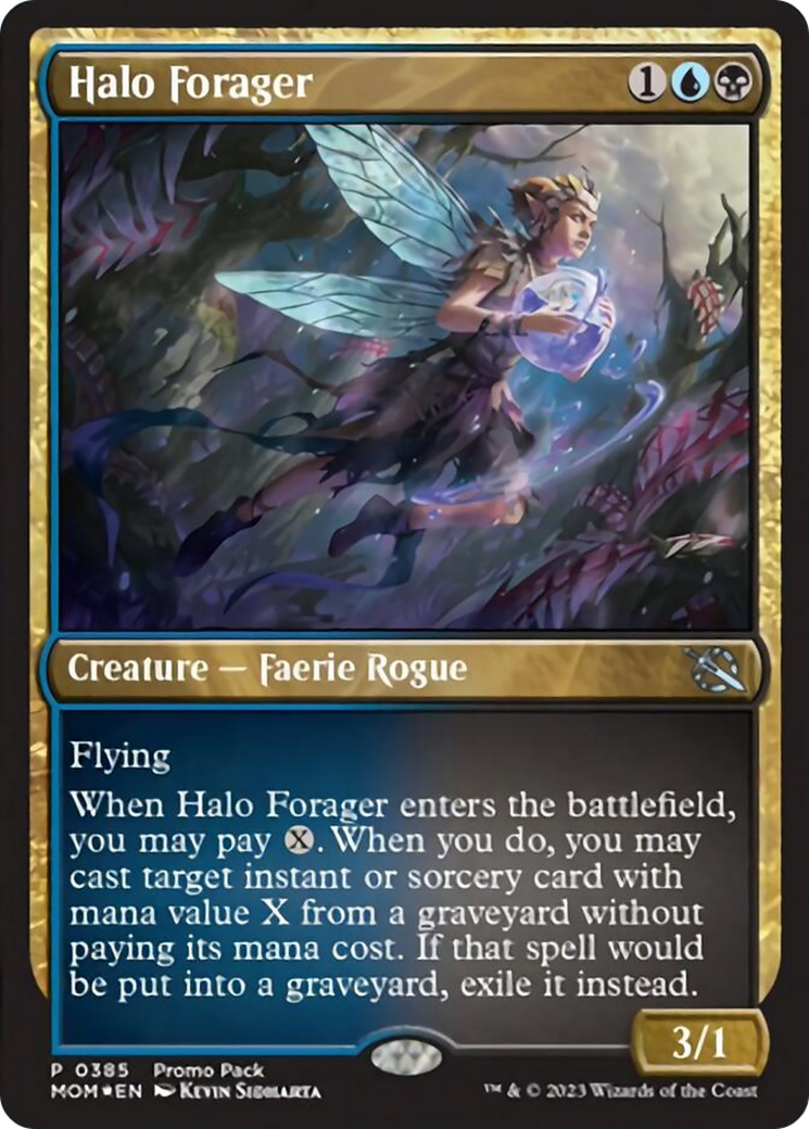 Halo Forager (Promo Pack) [March of the Machine Promos] | Card Merchant Takapuna