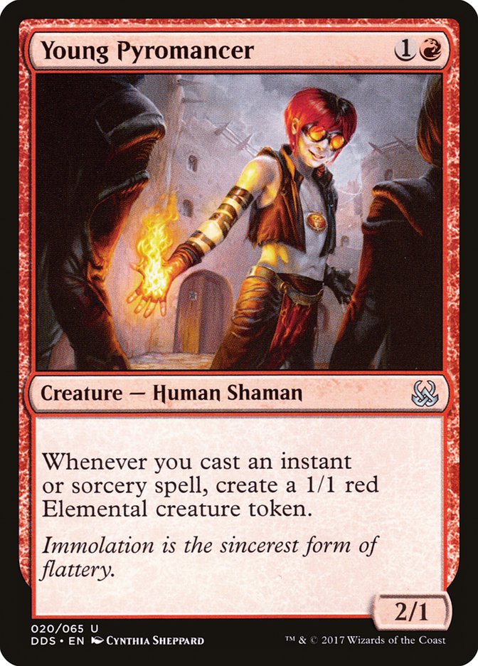 Young Pyromancer [Duel Decks: Mind vs. Might] | Card Merchant Takapuna