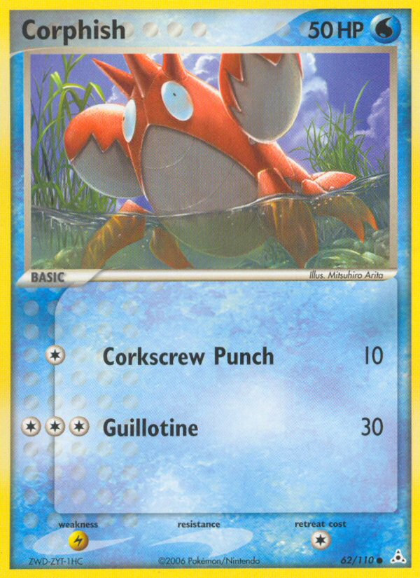 Corphish (62/110) [EX: Holon Phantoms] | Card Merchant Takapuna