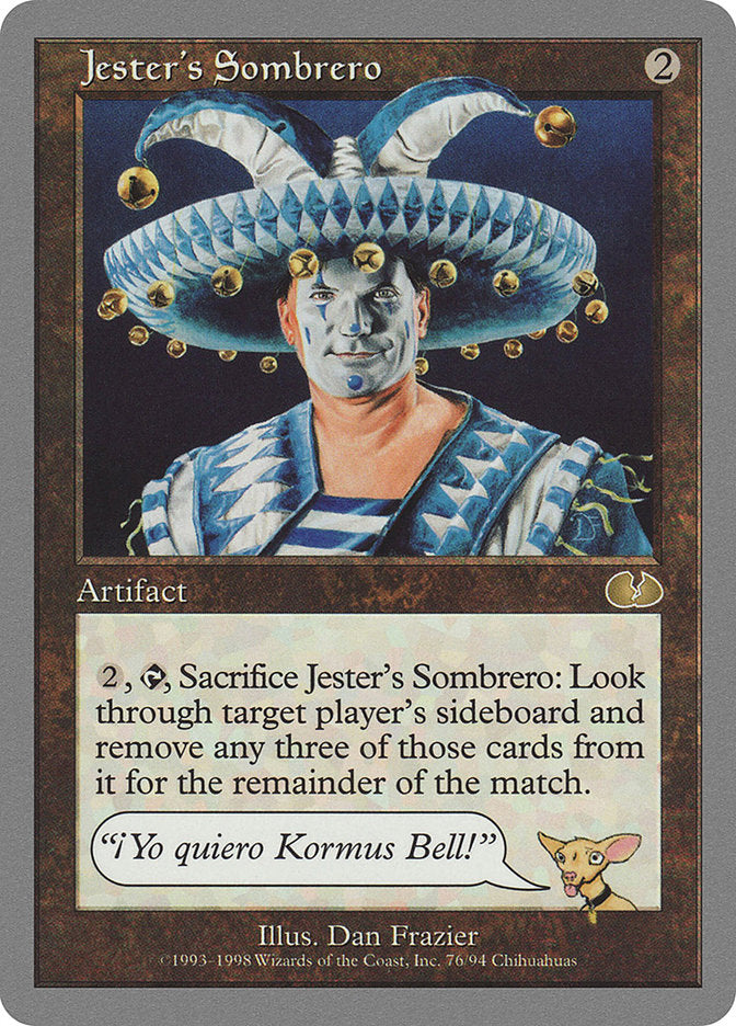 Jester's Sombrero [Unglued] | Card Merchant Takapuna
